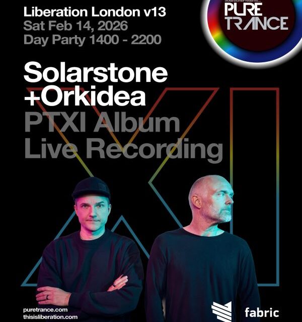 SOLARSTONE AND ORKIDEA TO RECORD PURE TRANCE XI ALBUM LIVE AT LIBERATION