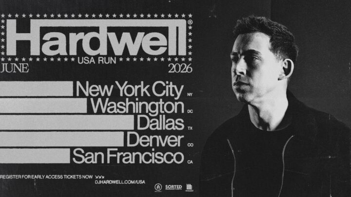 HARDWELL CONFIRMS FIVE-CITY NORTH AMERICAN RUN FOR 2026